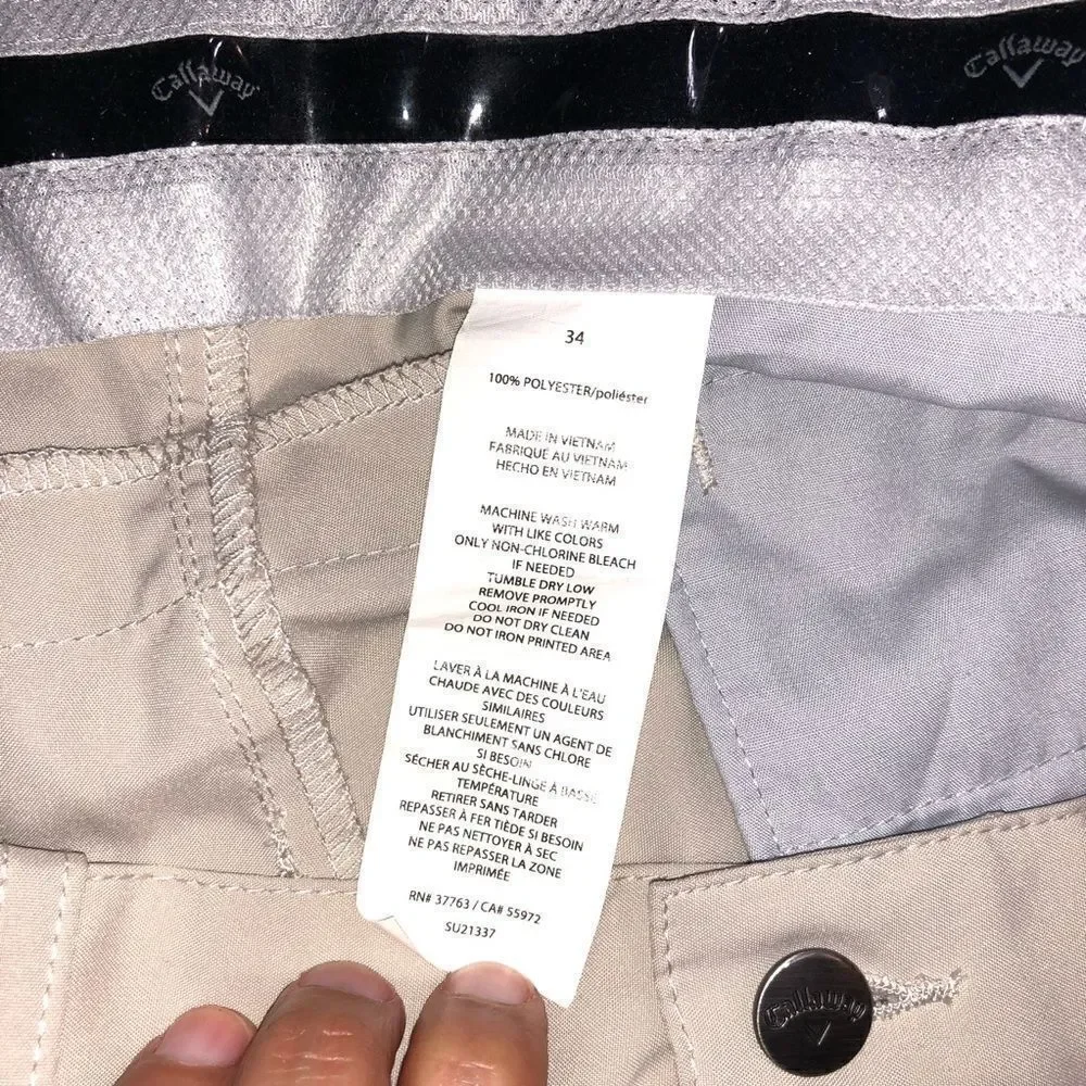 Callaway golf shorts flat front - Picture 2 of 5